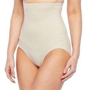 NWOT Underscore M Extra Firm Control Briefs Beige 114788